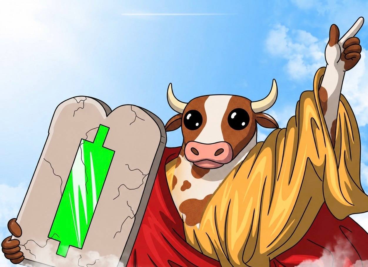 Bully holding a green bill tablet.